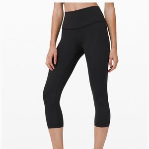 Lululemon 3/4 length leggings wunder unders